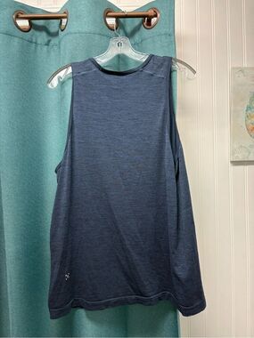 Lululemon navy blue tank top size L